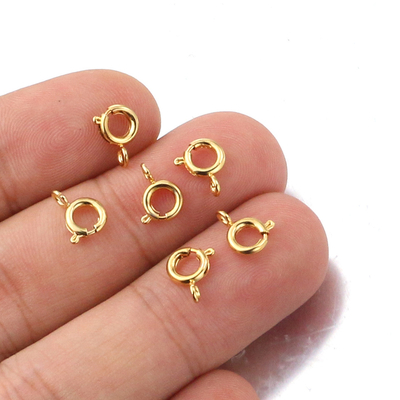 18K Altın Kaplama Çeşmesi El Yapımı DIY Aksesuarları 925 Sterling Gümüş Mücevherler