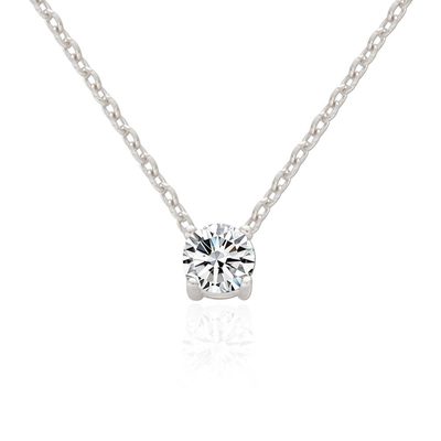 ODM 8mm Sterling Gümüş Zincir Açık CZ 18k Altın Plating Zincir