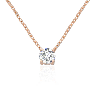 ODM 8mm Sterling Gümüş Zincir Açık CZ 18k Altın Plating Zincir