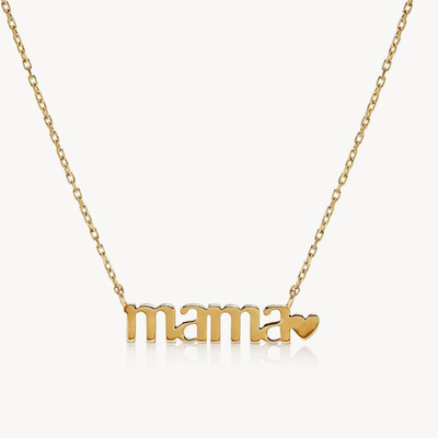 26mm 18K Altın Yumurta MAMA Kalp Yumurta Bayanlar Günü için