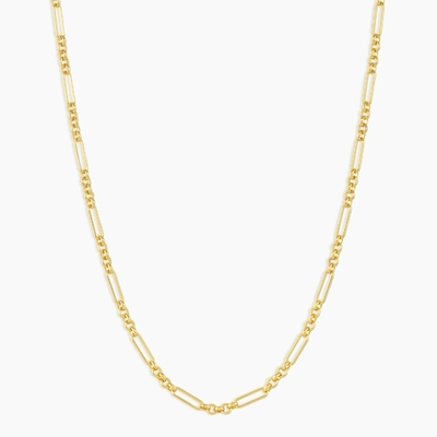 18in 925 Sterling Gümüş Zincir Kolye 2.2mm Genişlik 18K Altın Zincir Kolye
