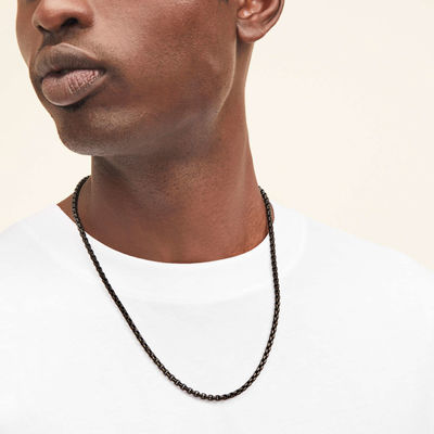 El Yapımı 18 Ayar Altın Kaplama Yuvarlak Kutu Kolye Zinciri, Hızlı Kargo ve Özelleştirilebilir Logo