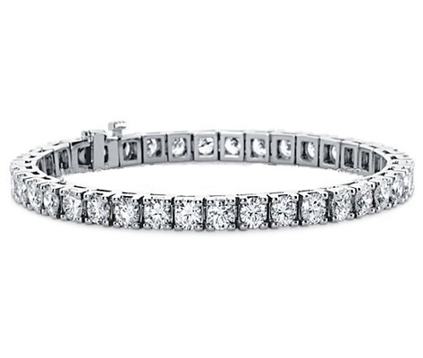 925 Sterling Gümüş Altın 3mm Moissanite Elmas Tenis Bileziği Taş Renk Seçeneği