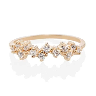925 Sterling Gümüş Mücevher Prong Setting Mini Clear CZ Band Yüzükler Kadınlar için Sterling