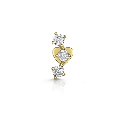 OEM Constella Stud küpeler 925 18k Beyaz Altın Stud küpeler