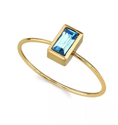 14K Altın Dip Cubic Zirconia Kristal Yüzük OEM Strass Yüzük