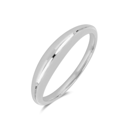 Düz 18K Altın Boho 925 Sterling Gümüş Dökme Kadın Yüzükleri