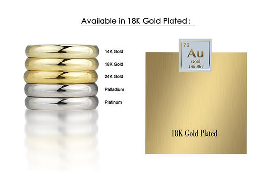 Eşsiz 18K Altın Piramit 925 Sterling Gümüş Çifte Sarıklar Biçik Su geçirmez Mücevherler