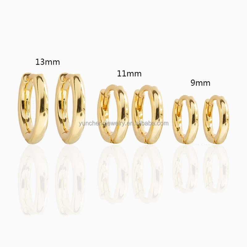 FedEx DHL UPS TNT EMS Nakliye için Gümüş Güzel Mücevher Minimalist 18K Altın 9MM 11MM 13MM Halka Set