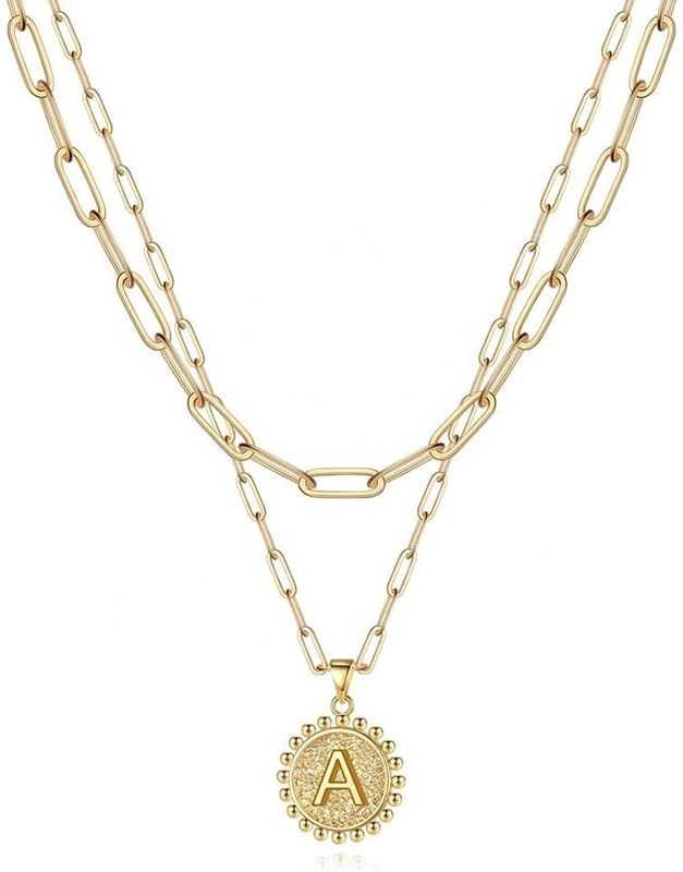 El Yapımı 925 Ayar Gümüş Çift Kolye Kağıt Klips Zincir Kolye, 30 Gün Teslimat