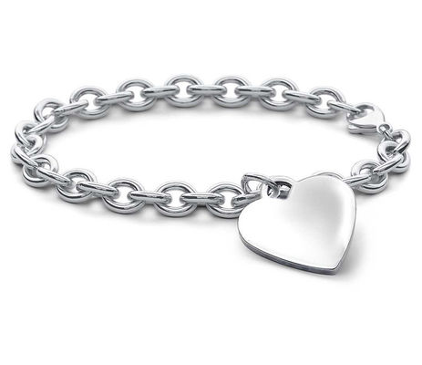 Erkekler için 925 Sterling Gümüş Kalp Büyüsü