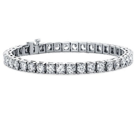 925 Sterling Gümüş Altın 3mm Moissanite Elmas Tenis Bileziği Taş Renk Seçeneği