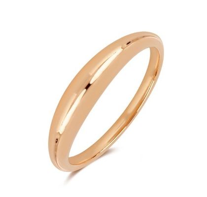 Düz 18K Altın Boho 925 Sterling Gümüş Dökme Kadın Yüzükleri