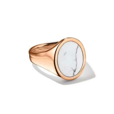 18K Altın Kaplama Siyah Onyx 925 Sterling Gümüş Erkek İmza Yüzüğü